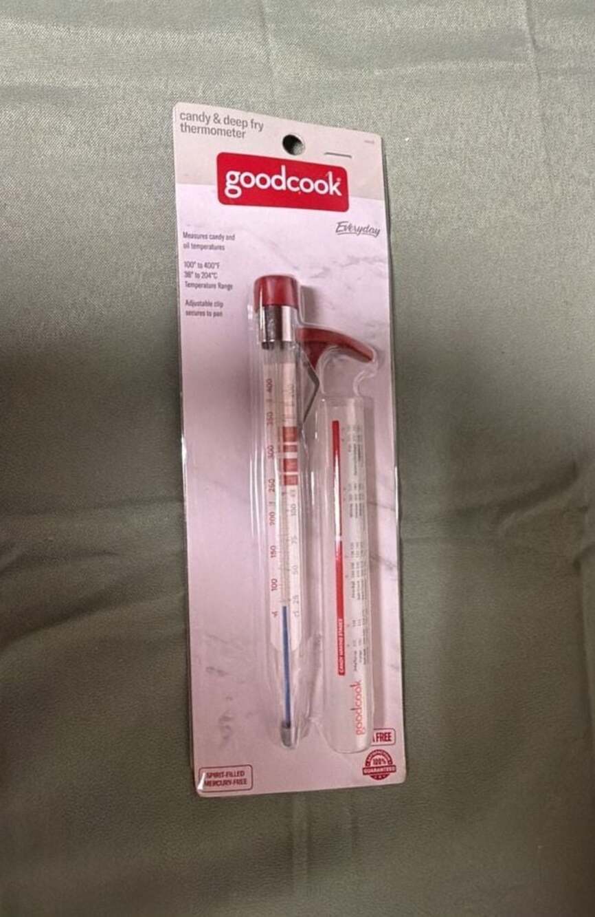 GoodCook Everyday Candy and Deep Fry Thermometer with Storage Sleeve (25115)
